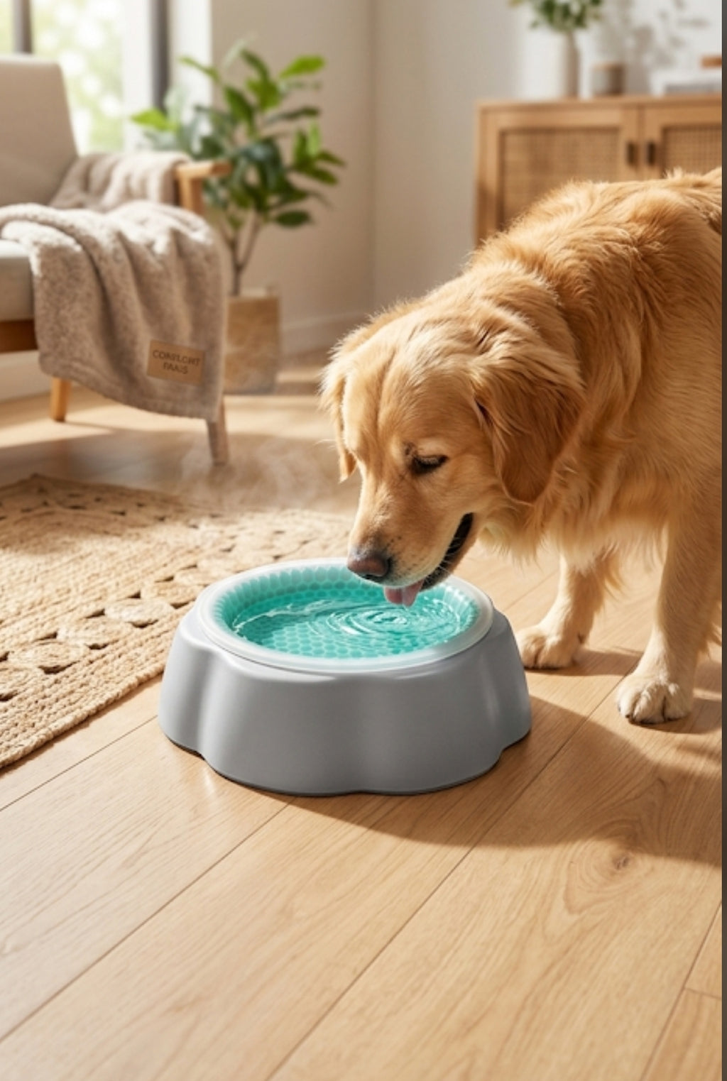Gamelles Rafraîchissantes d'Été pour Chiens et Chats